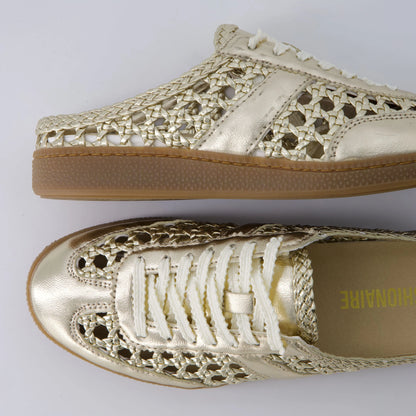 Buffy Woven Sneaker Mules