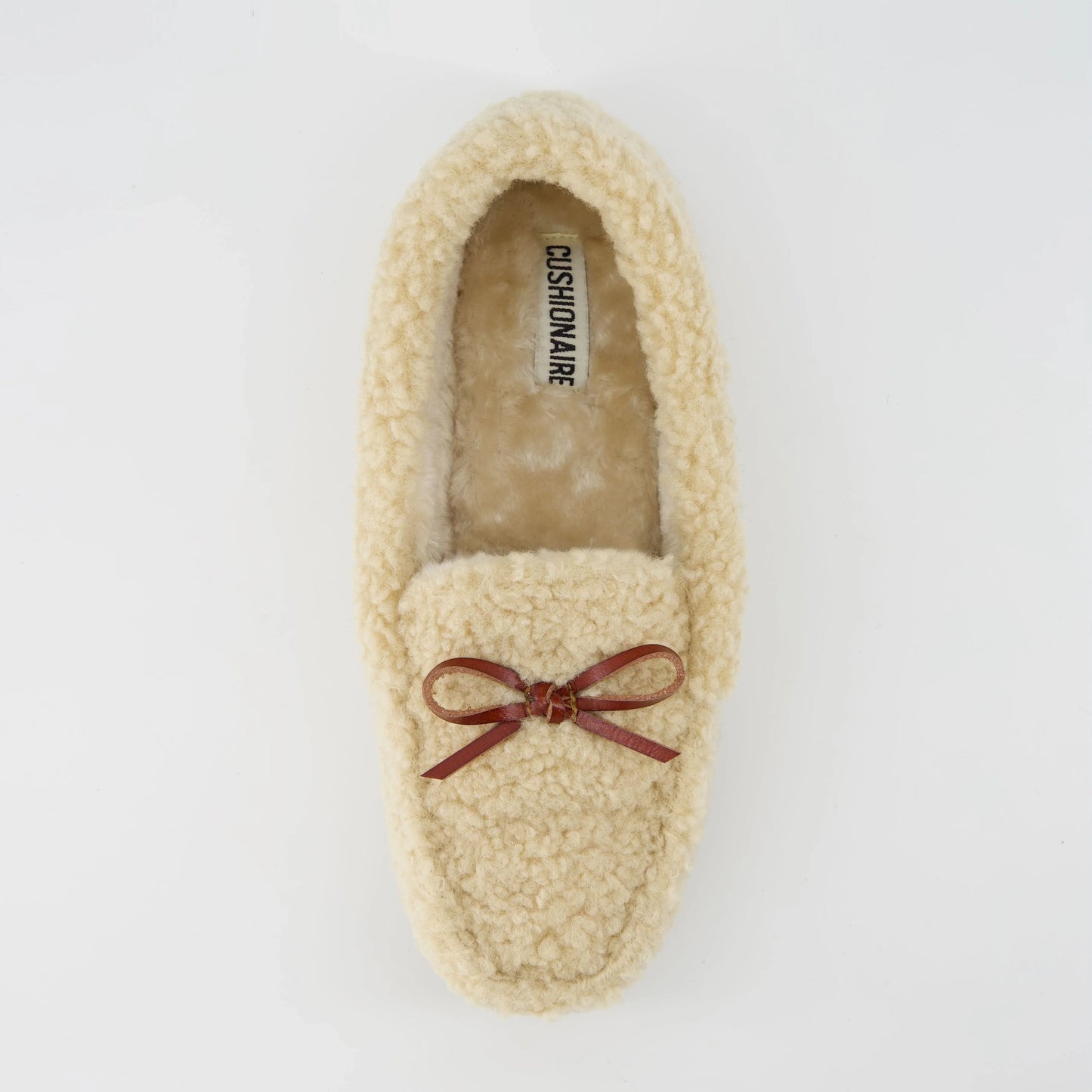 Star Sherpa Moccasin Slippers