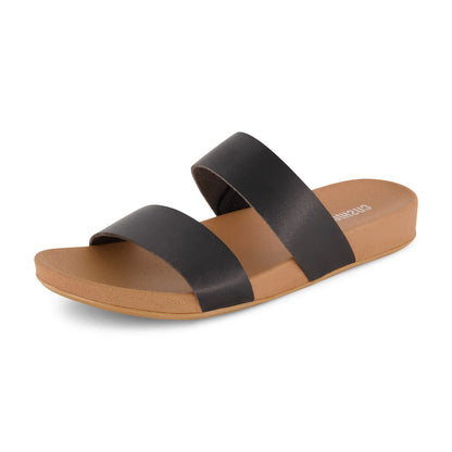 Josie Two Band Footbed Sandal