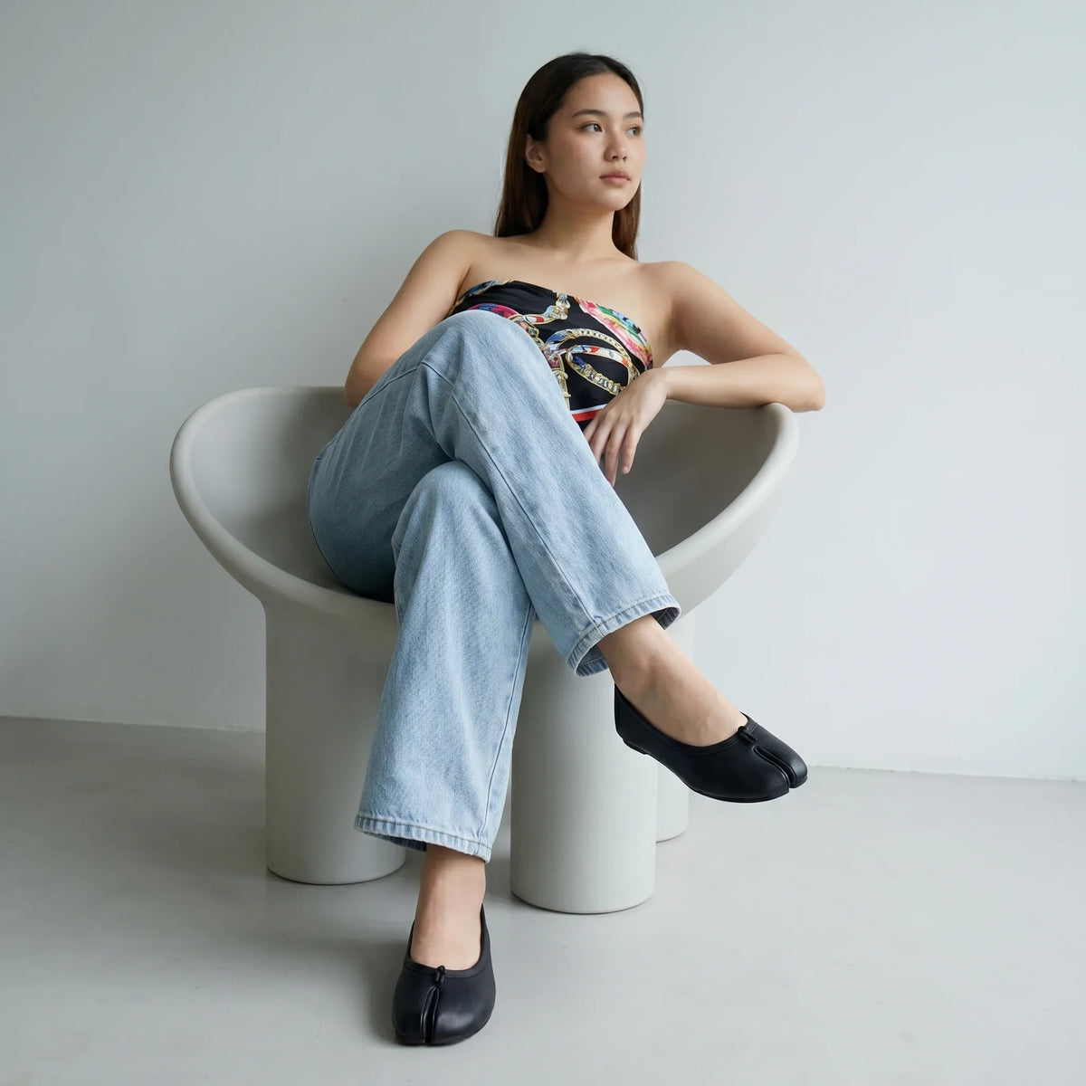 Maki Split-toe Flats