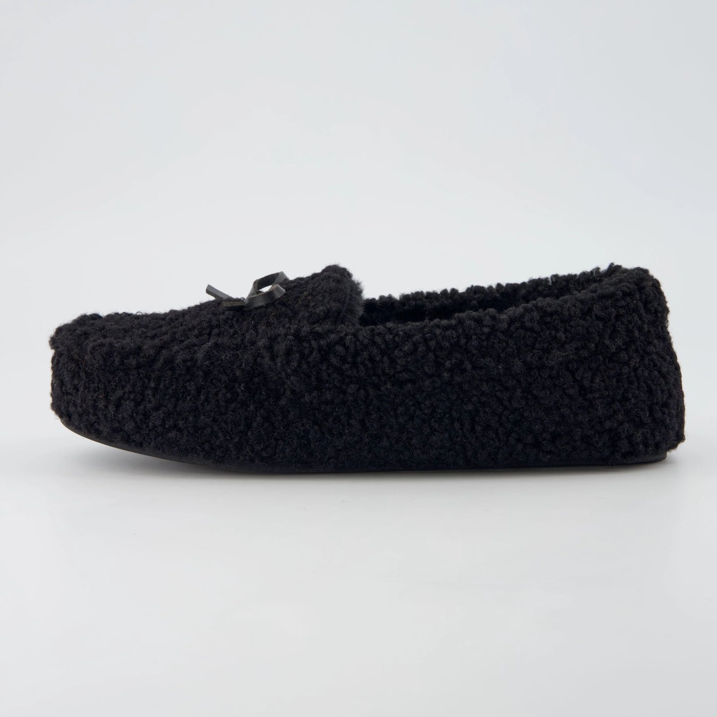 Star Sherpa Moccasin Slippers