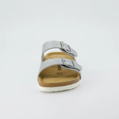 Lane Cork Footbed Sandal Metallics