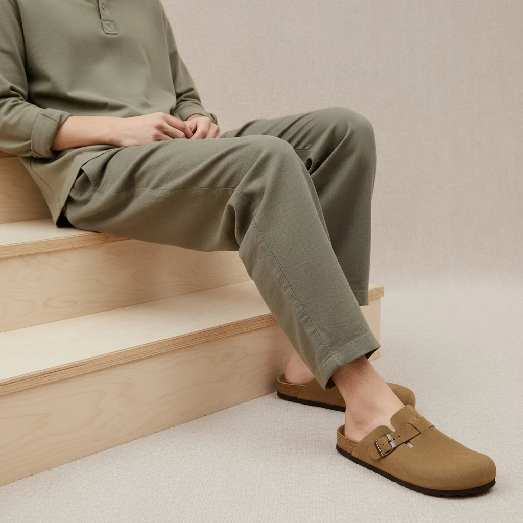 Haze Men's Leather Clog