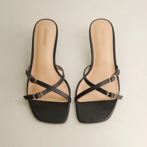 Milan Kitten Heel Sandals