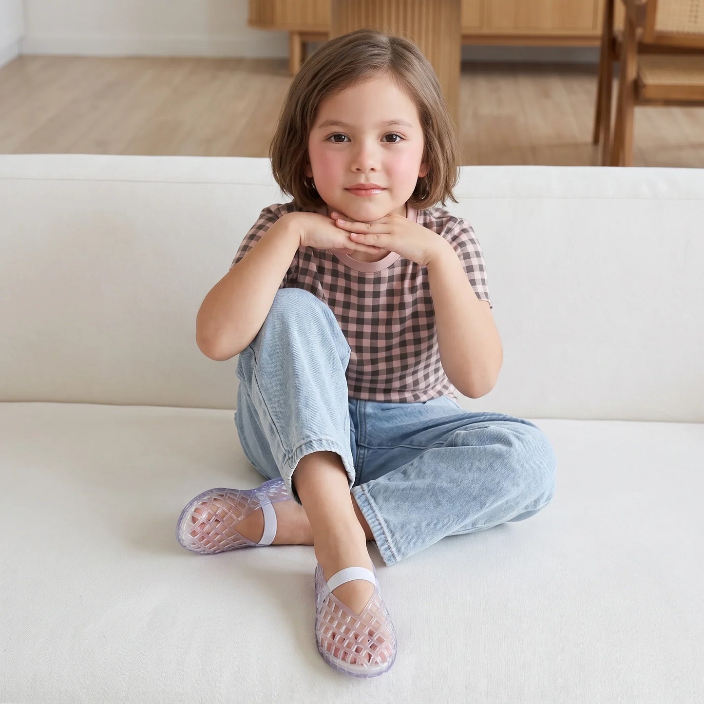 Siesta Girls Jelly Ballet Flats
