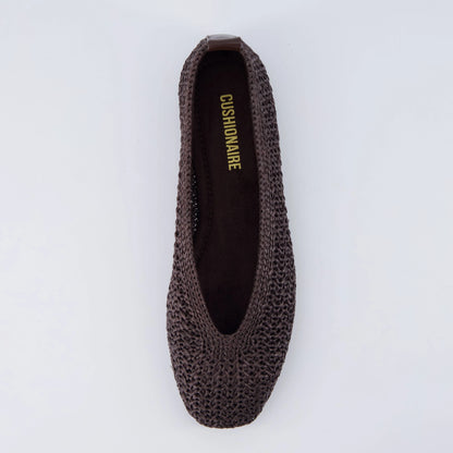 Gilt Woven Ballet Flats