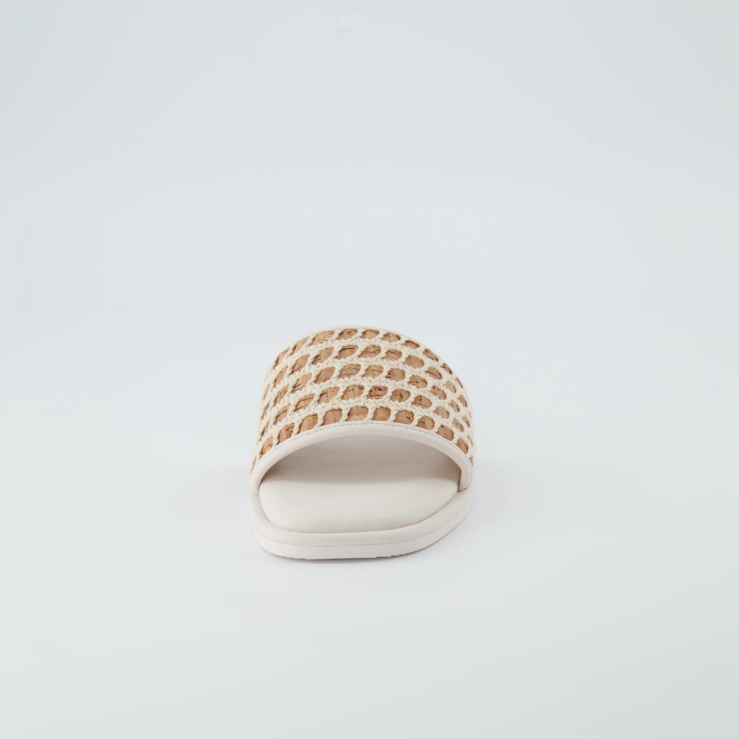 Taffy Crochet Slide Sandal