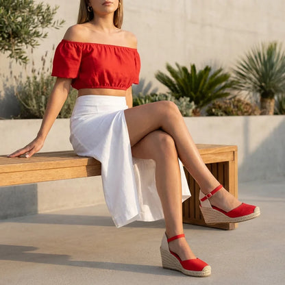 Elche Wedge Sandals