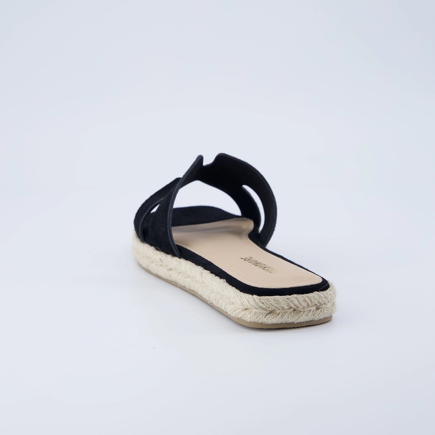 Avocado Espadrille Slide Sandal