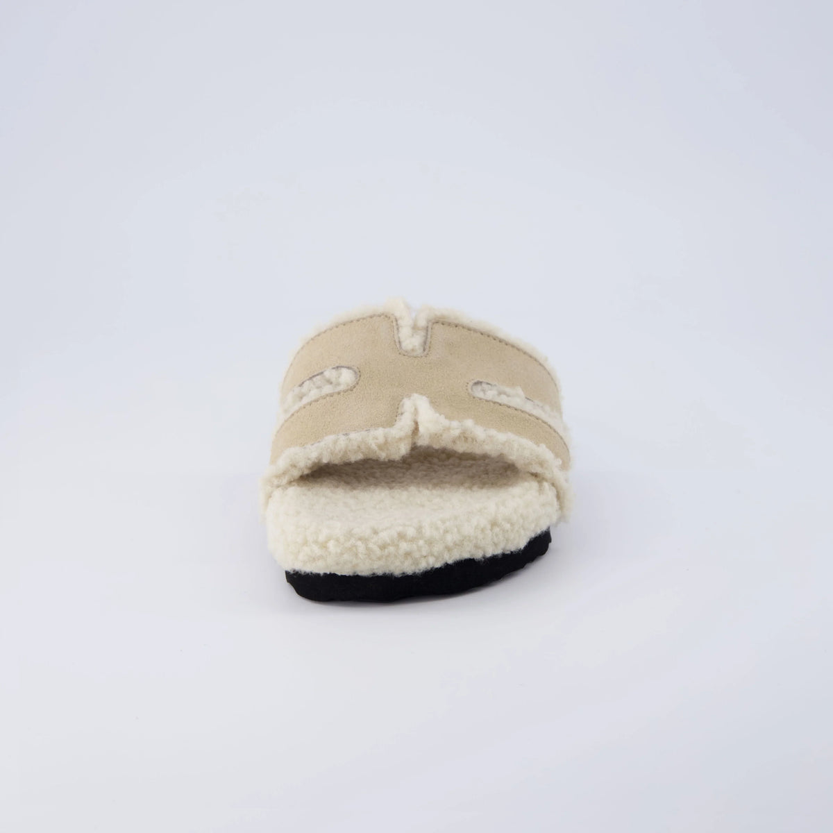 Cuddle Shearling Footbed Sandal