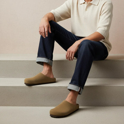 Heath Men's Leather Clogs