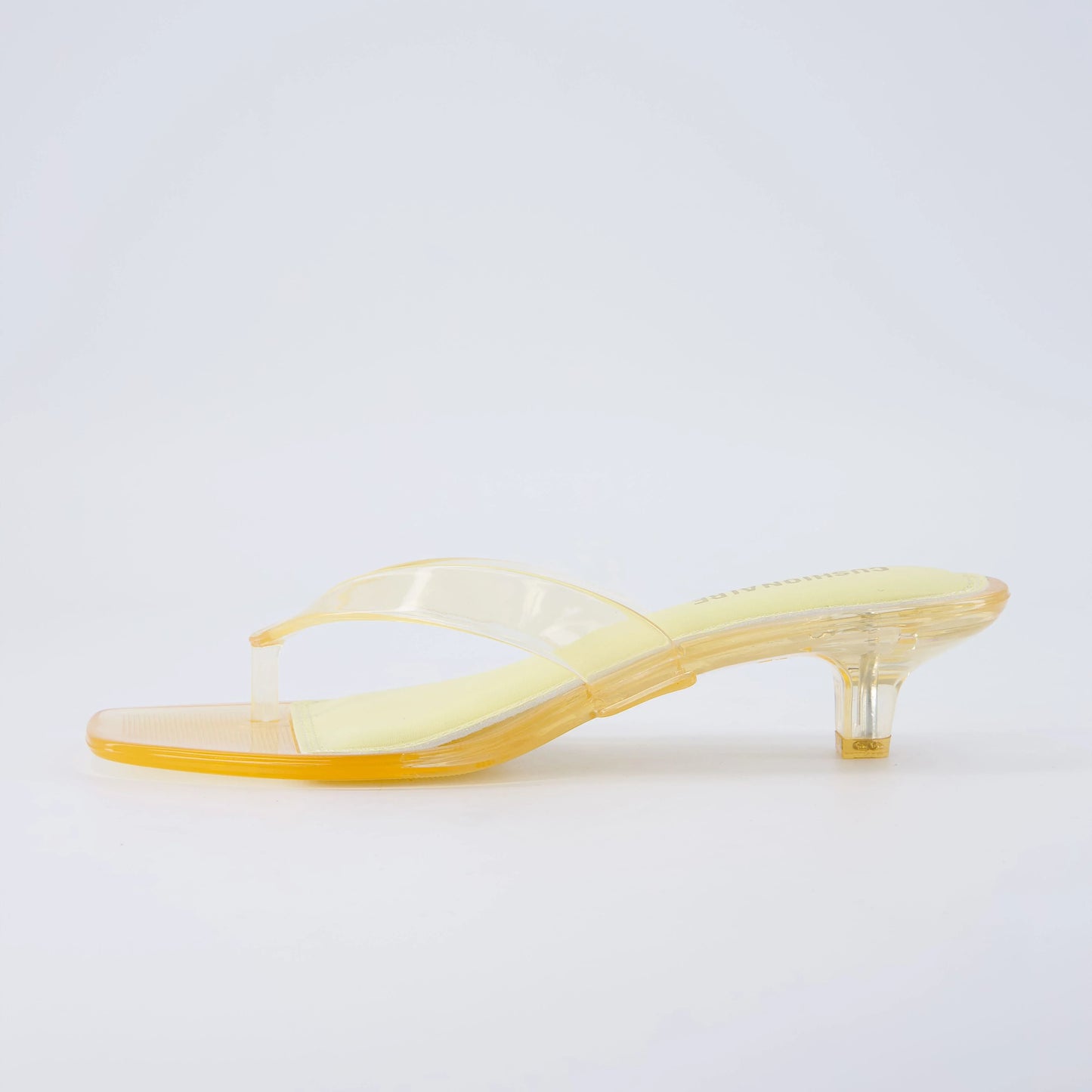 Riot Jelly Thong Kitten Heels