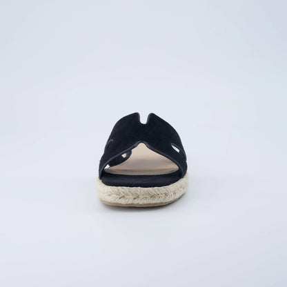 Avocado Espadrille Slide Sandal