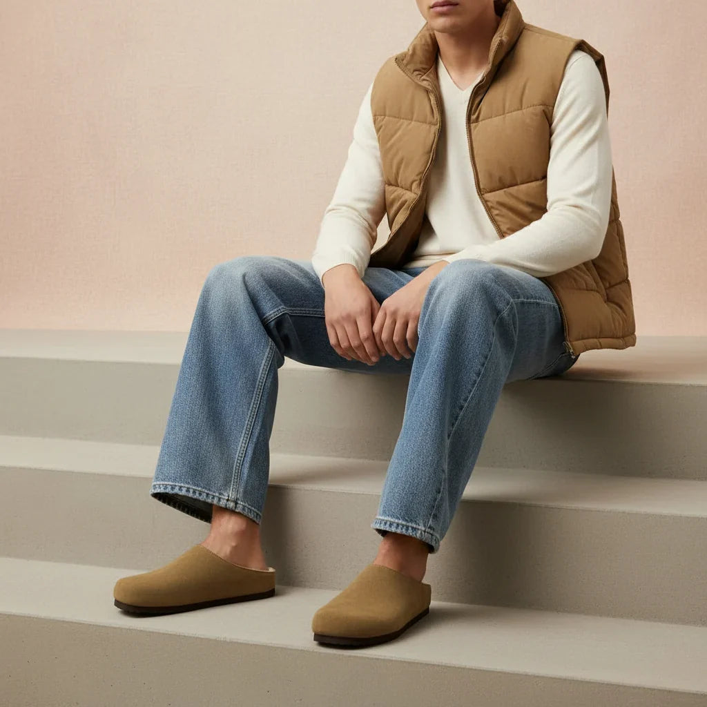 Heath-Fur Men's Slippers