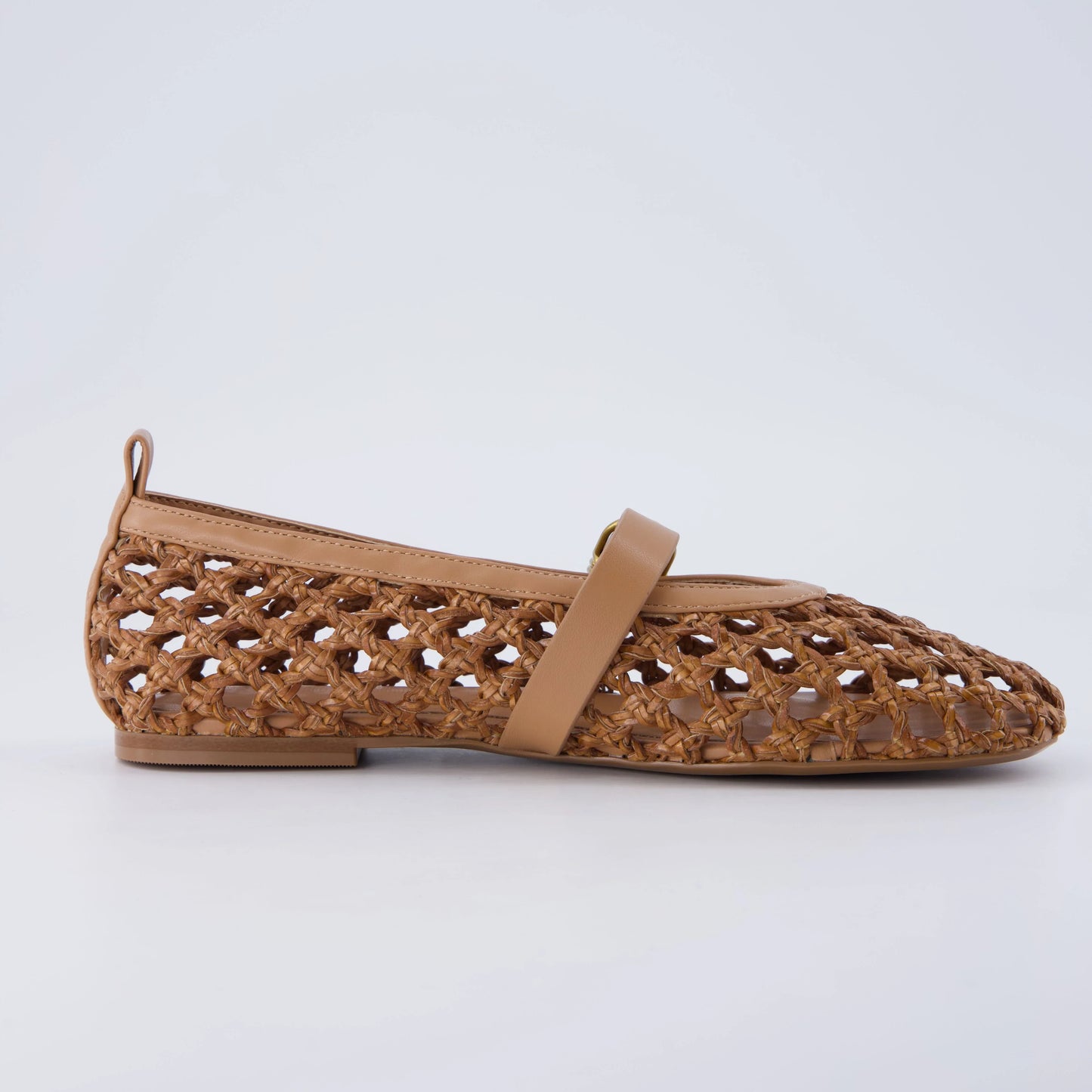 Wendy Woven Mary Jane Flats