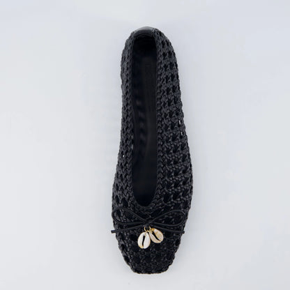 Witty Woven Ballet Flats