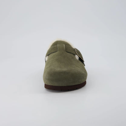 Haven Cozy Leather Clogs