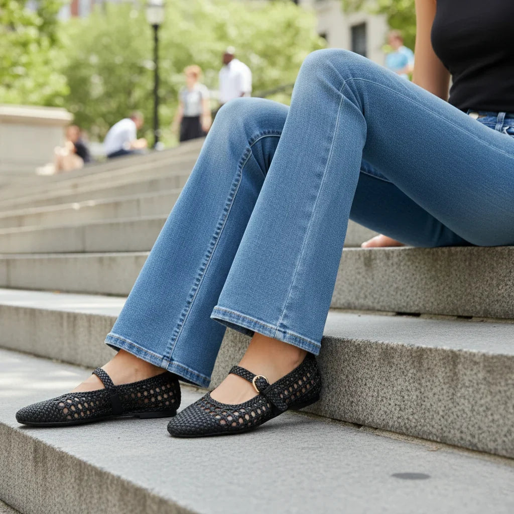 Windsor Woven Mary Jane