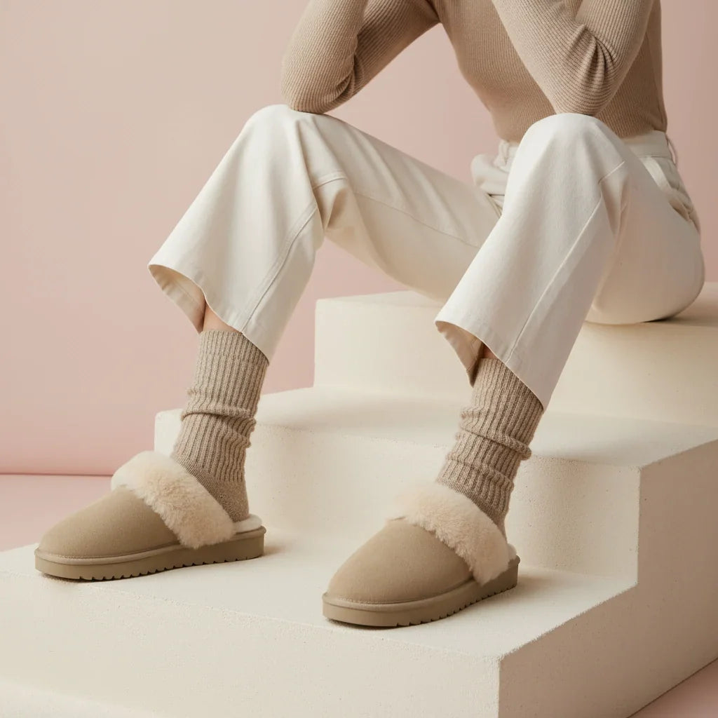 Hush Suede Slippers