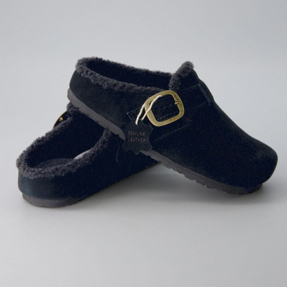 Haven Cozy Leather Clogs