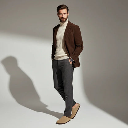Heath Men's Leather Clogs