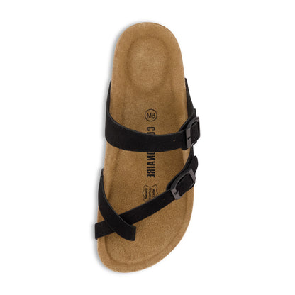 Luna Cork Footbed Sandal Suedes
