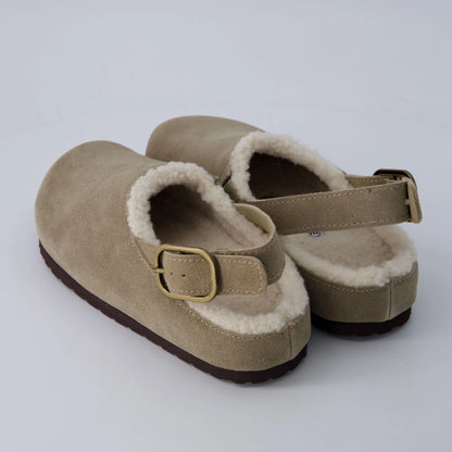 Luz Suede Clogs