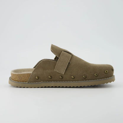 Bronco Suede Clogs