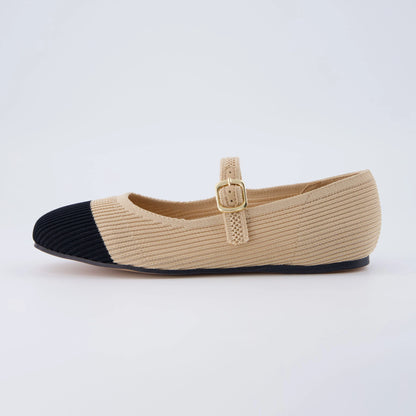 Petal Mary Jane Knit Flat