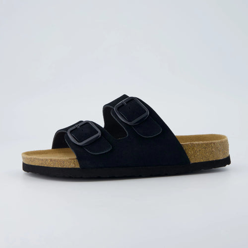 Logo Leather Sandal