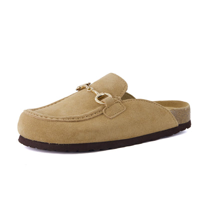 Cliff Suede Clog Mules