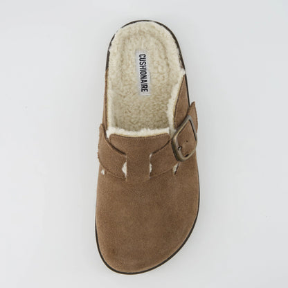 Blain Fur Genuine Suede Clogs
