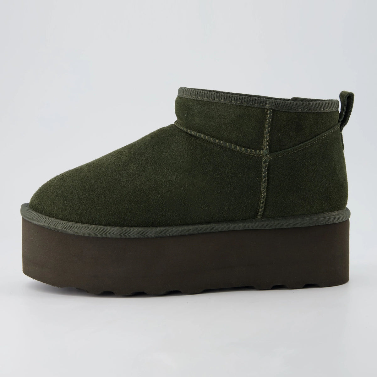 Hippy Cozy Platform Ankle Boot