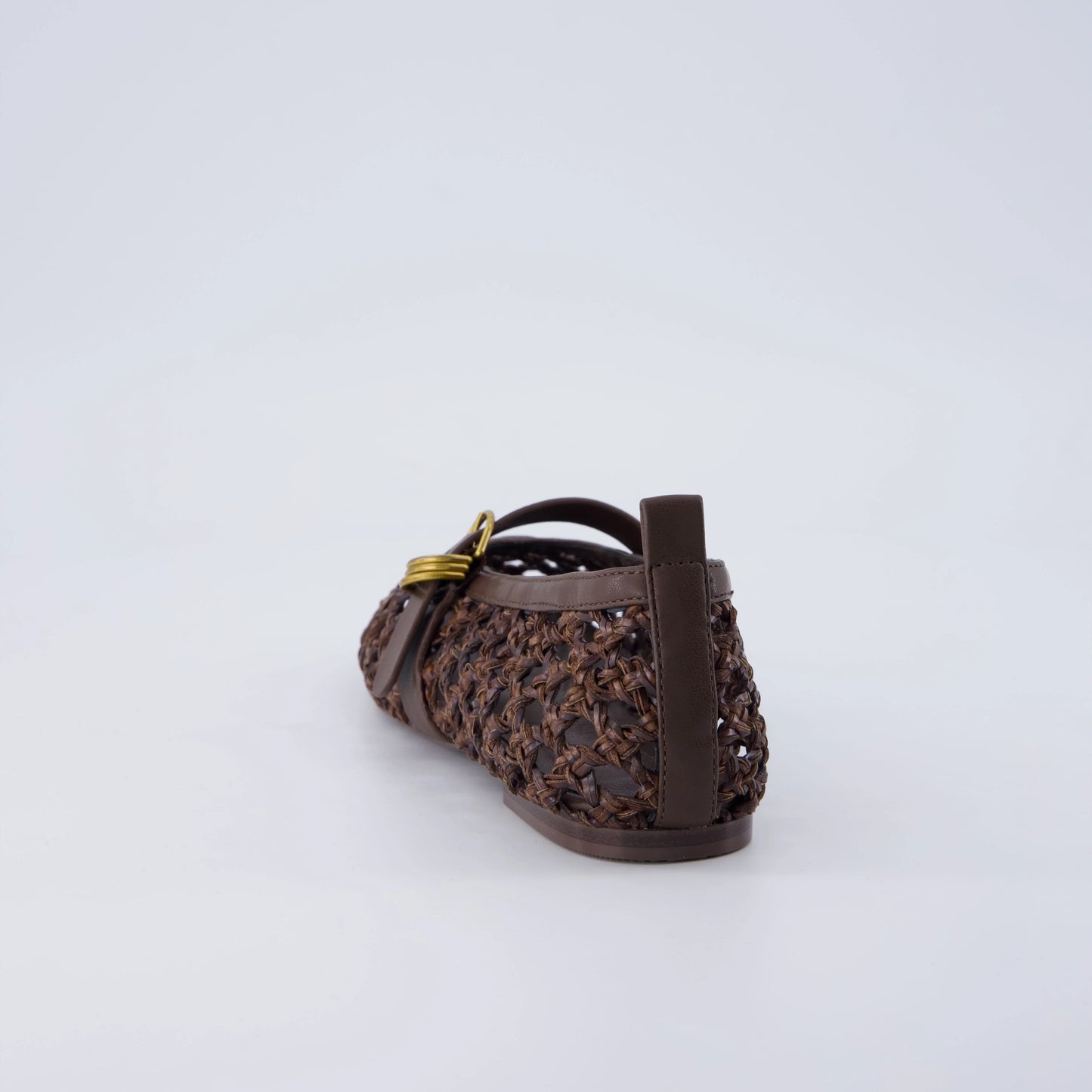 Wendy Woven Mary Jane Flats