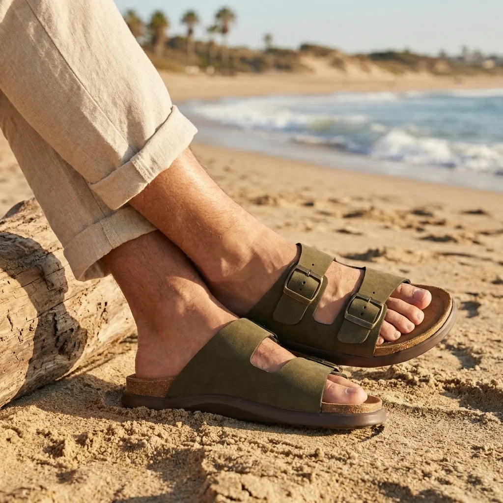 Mars Double Buckle Sandals