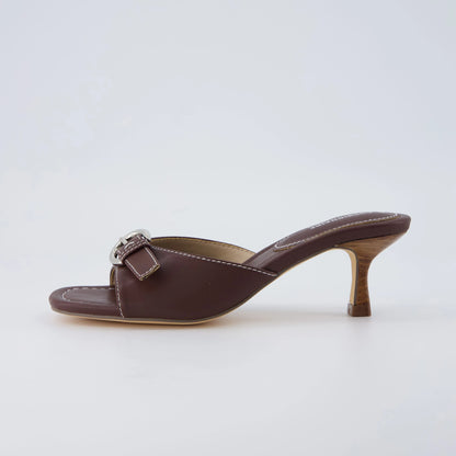 Belle Kitten Heel Sandals