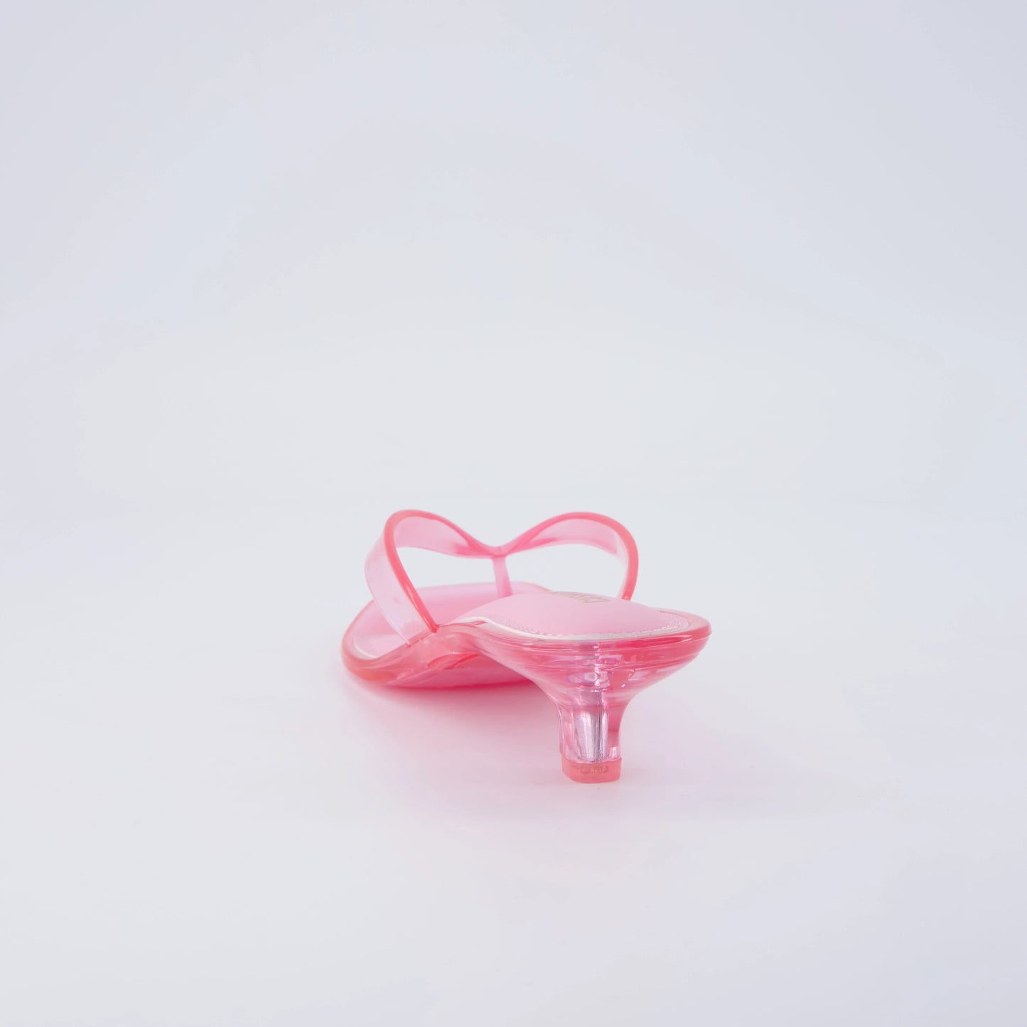 Riot Jelly Thong Kitten Heels