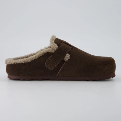 Haven Cozy Leather Clogs