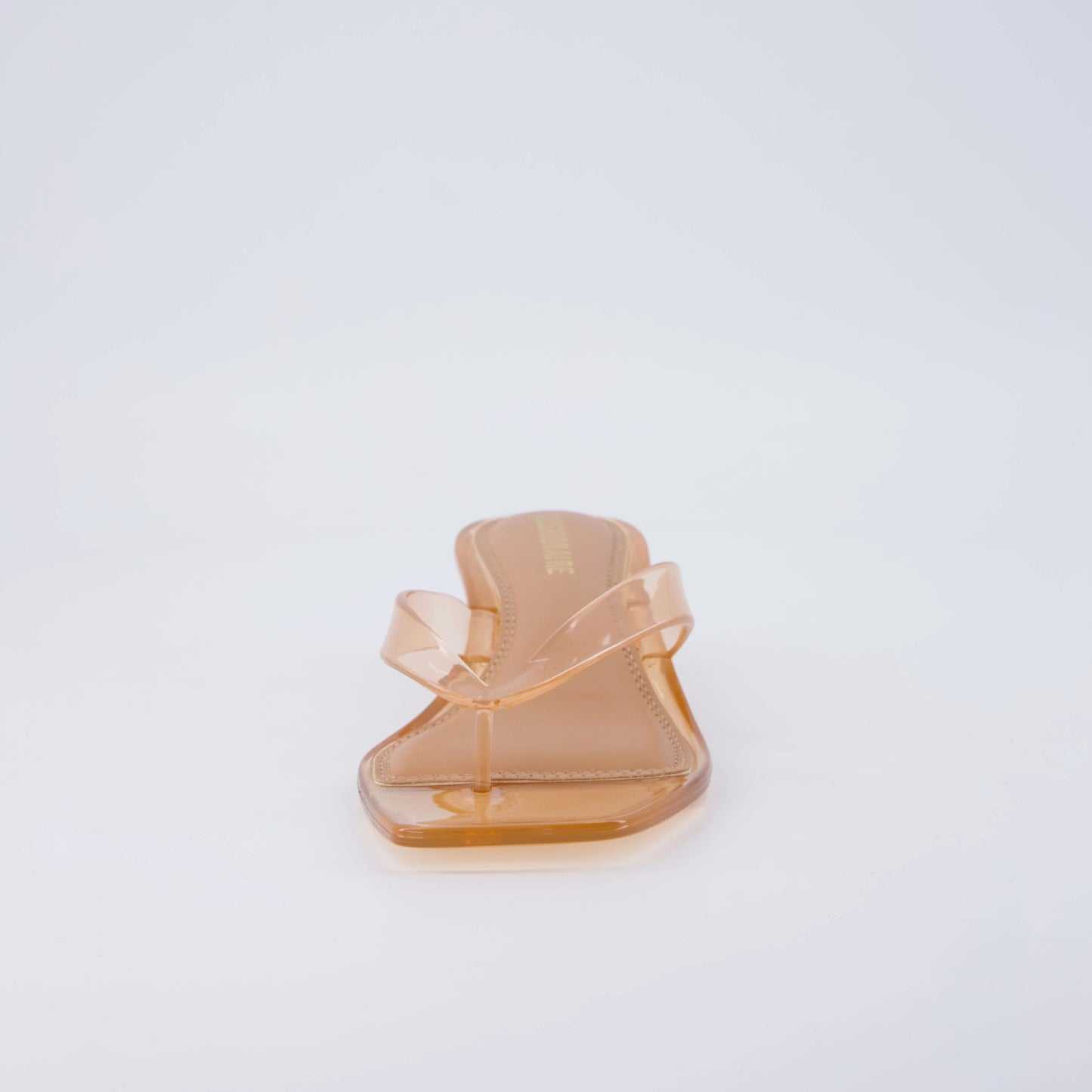 Riot Jelly Thong Kitten Heels