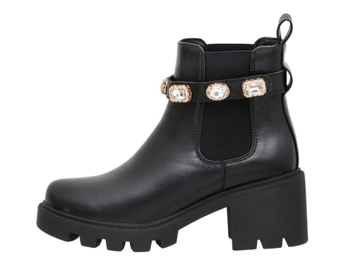 Julie Studded Strap Chelsea Boot