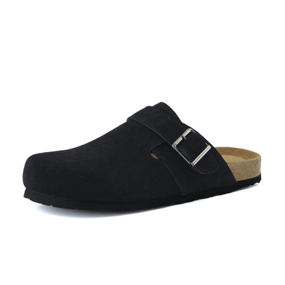 Hugo Genuine Suede Clogs